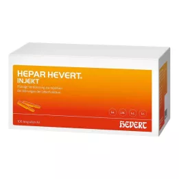 HEPAR HEVERT ampułki do wstrzykiwań 100X2 ml
