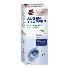 DOPPELHERZ Krople do oczu Hyaluron 0,3% system, 10 ml