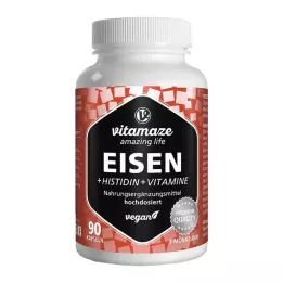 EISEN 20 mg+Histydyna+Witaminy C/B9/B12 kapsułki, 90 szt