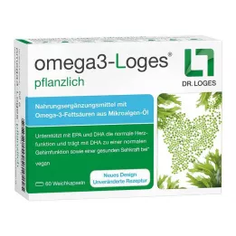OMEGA3-Loges kapsułki roślinne, 60 szt