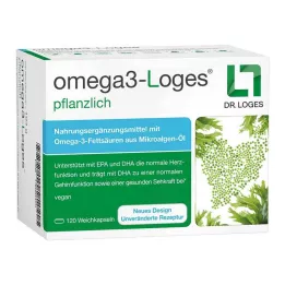 OMEGA3-Loges kapsułki roślinne, 120 szt