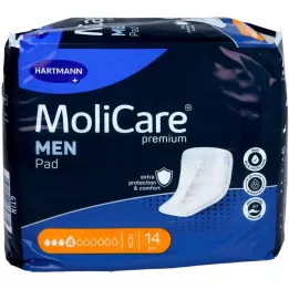 MOLICARE Premium MEN Podkładka 4 krople, 14 szt