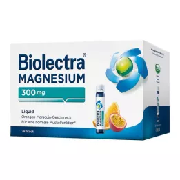BIOLECTRA Magnez 300 mg płyn, 28 szt