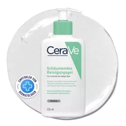 CeraVe Piezywanie żelu czyszczącego do twarzy i ciała, 236 ml