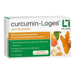 CURCUMIN-LOGES plus kapsułki Boswellia, 120 szt