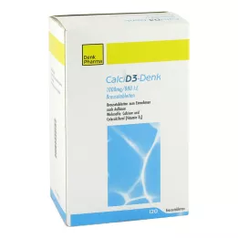 CALCI D3-Denk 1000 mg/880 I.E. tabletki musujące, 120 szt