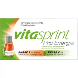 VITASPRINT Butelki Pro Energy Drink, 8 szt