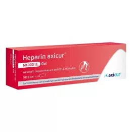 HEPARIN AXICUR 60 000 IU żel, 100 g