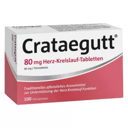 CRATAEGUTT 80 mg tabletki sercowo-naczyniowe, 100 szt