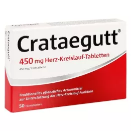 CRATAEGUTT 450 mg tabletki sercowo -naczyniowe, 50 szt