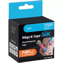 HÖGA-K-TAPE Silk 5 CMX5 M L.FR.Blue kinesiol.Tape, 1 szt