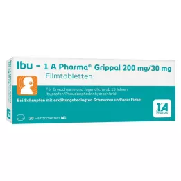 IBU-1A Pharma Grippal 200 mg/30 mg tabletki powlekane, 20 szt