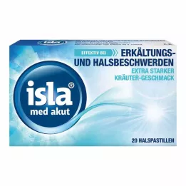 ISLA MED pastylki ostre 20 szt
