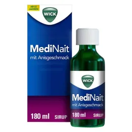 WICK MediNait syrop o smaku anyżu, 180 ml