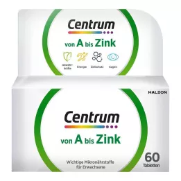 CENTRUM Tabletki A-Cynk, 60 szt