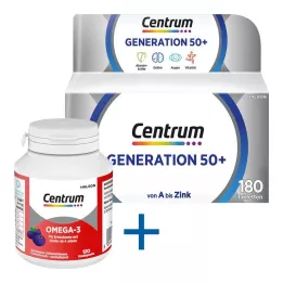 CENTRUM Tabletki generacji 50+, 180 szt