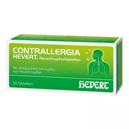 CONTRALLERGIA Tabletki na katar sienny Hevert, 50 szt
