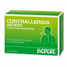 CONTRALLERGIA Tabletki na katar sienny Hevert, 100 szt