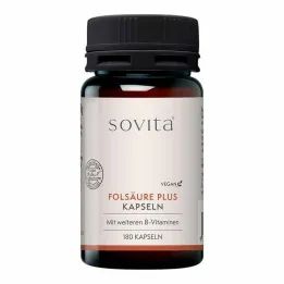 Sovita Kwas Foliowy Plus Kapsułki, 180 kapsułek
