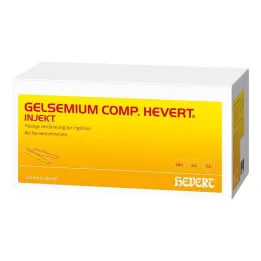 Gelsemium comp.Hevert ampułki do wstrzykiwań, 100X2 ml