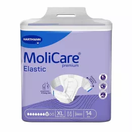 MOLICARE Premium elastyczne poślizg 8 kropli Gr.xl, 14 szt