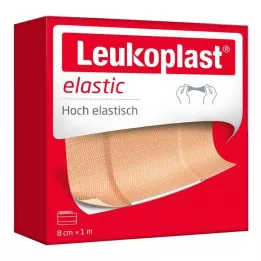 LEUKOPLAST Plaster elastyczny 8 cmx1 m, 1 szt