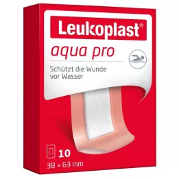 LEUKOPLAST paski aqua pro 38x63 mm, 10 szt