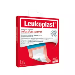 LEUKOPLAST Soril Sorbact Sorbact 8x10 cm, 3 szt
