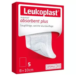 LEUKOPLAST Leukomed opatrunek na rany jałowy 8x10 cm, 5 szt
