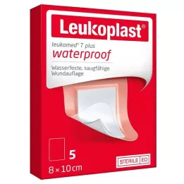 LEUKOPLAST Leukomed T Plus Steril 8x10 cm, 5 szt