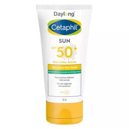 CETAPHIL Sun Daylong SPF 50+ sens.Żel-Fluid do twarzy, 50 ml