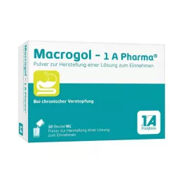 MACROGOL-1A Pharma Plv.z.Her.e.Lsg.z.Einnehmen, 10 szt