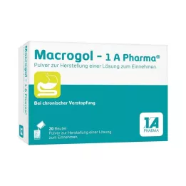 MACROGOL-1A Pharma Plv.z.Her.e.Lsg.z.Einnehmen, 20 szt