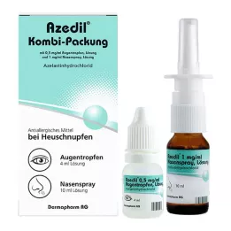 AZEDIL PAKIET KOMBI 0,5 mg/ml AT 1 mg/ml nosowy spr., 1 szt