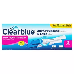 CLEARBLUE Test ciążowy wczesne wykrywanie 2 szt