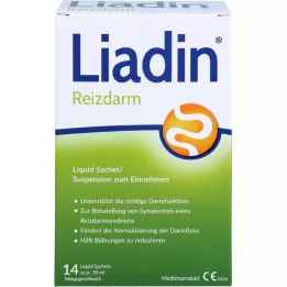 LIADIN Saszetki z zawiesiną na zespół jelita drażliwego, 14 szt