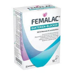 FEMALAC Proszek blokujący bakterie, 10 szt