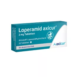 LOPERAMID axicur 2 mg tabletki, 10 szt