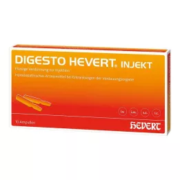 DIGESTO Ampułki do wstrzykiwań Hevert, 10X2 ml