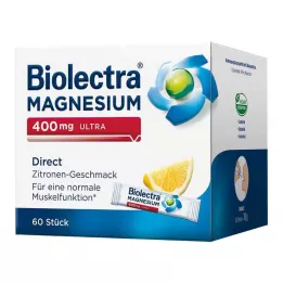 BIOLECTRA Magnez 400 mg ultra Direct Lemon, 60 szt