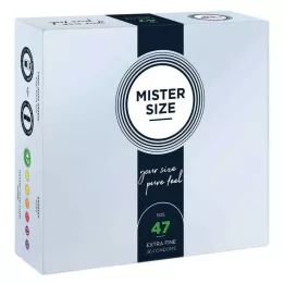 MISTER Prezerwatywy rozmiar 47, 36 sztuk