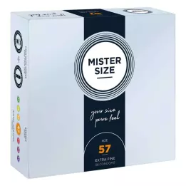 MISTER Prezerwatywy rozmiar 57, 36 sztuk