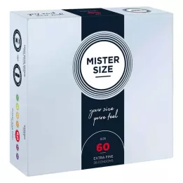 MISTER Prezerwatywy rozmiar 60, 36 sztuk