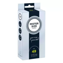 MISTER Prezerwatywy rozmiar 49, 10 sztuk