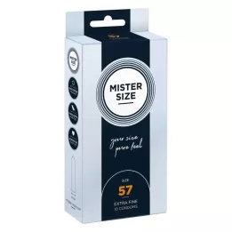 MISTER Prezerwatywy rozmiar 57, 10 sztuk