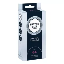 MISTER Prezerwatywy rozmiar 64, 10 sztuk
