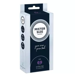 MISTER Prezerwatywy rozmiar 69, 10 sztuk
