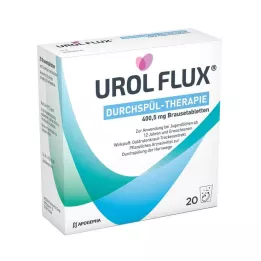 UROL FLUX Terapia płukania jamy ustnej 400,5 mg tabletki musujące 20 szt