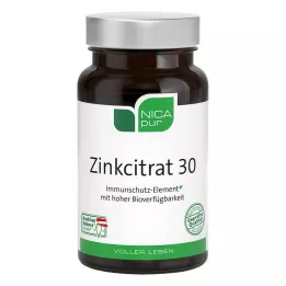 NICAPUR Cytrynian cynku 30 kapsułek, 60 szt