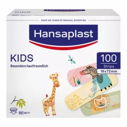 HANSAPLAST Plastry dla dzieci uniwersalne, 100 szt